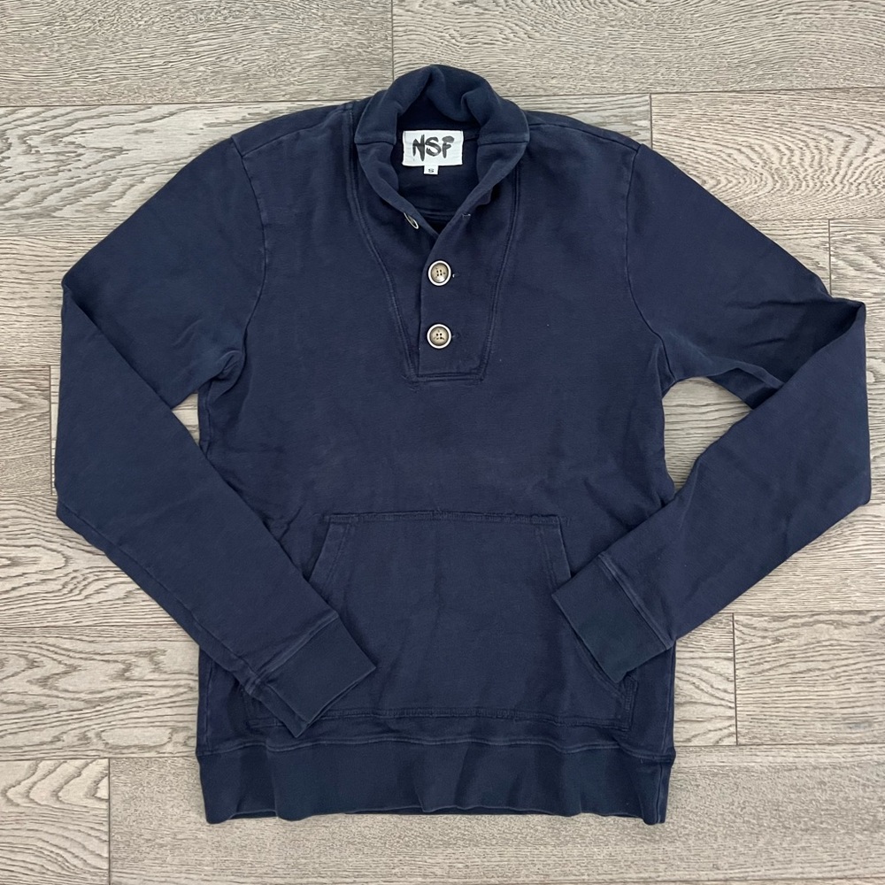 NSF Cotton Shawl Sweater